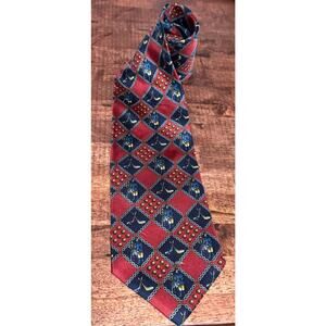 Bardelli Roma Mens Formal Necktie Multicolor Golf Theme Neck Tie 65 x 4in